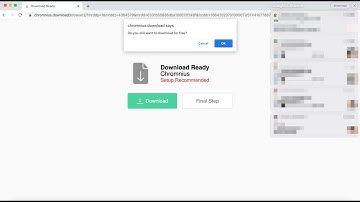 Chromnius.download multiple pop-ups - how to remove?