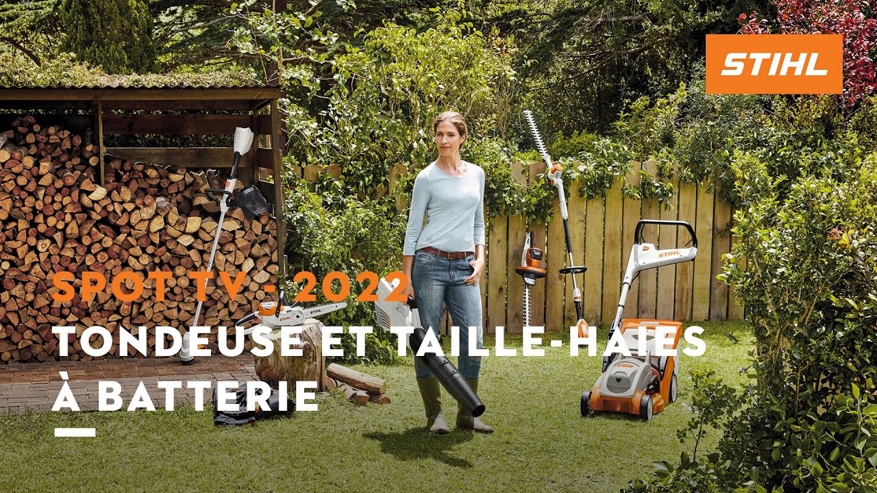SPOT TV 2022 - Tondeuse et taille-haies STIHL