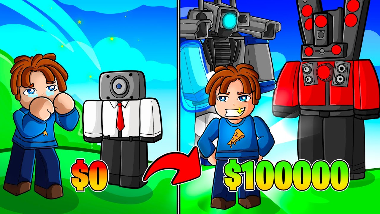 *CHALLENGE* Vom NOOB zum PRO werden in Toilet Tower Defense 😱