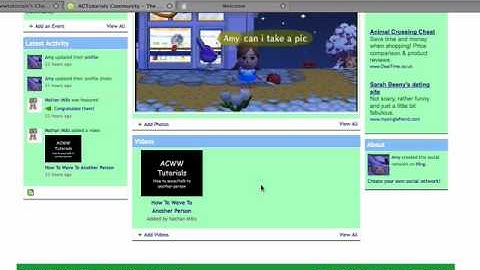 ACTutorials Update - Ning Community and Website