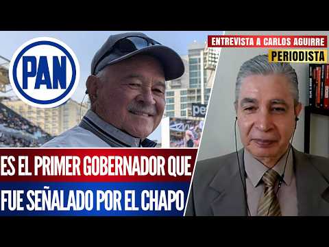 PAN GOVERNOR FALLS WHILE MARINA DEL PILAR SEEKS OUT THE FBI: CARLOS AGUIRRE ROMO