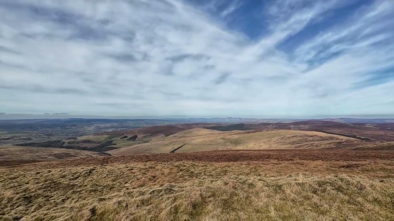A walk up Cadair Bronwen, North Wales.