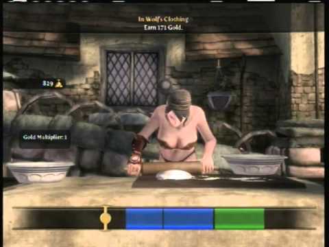 Lets Play Fable 3 Nude Challenge Part 5 - Gang Banged By Bandits - YouTube.