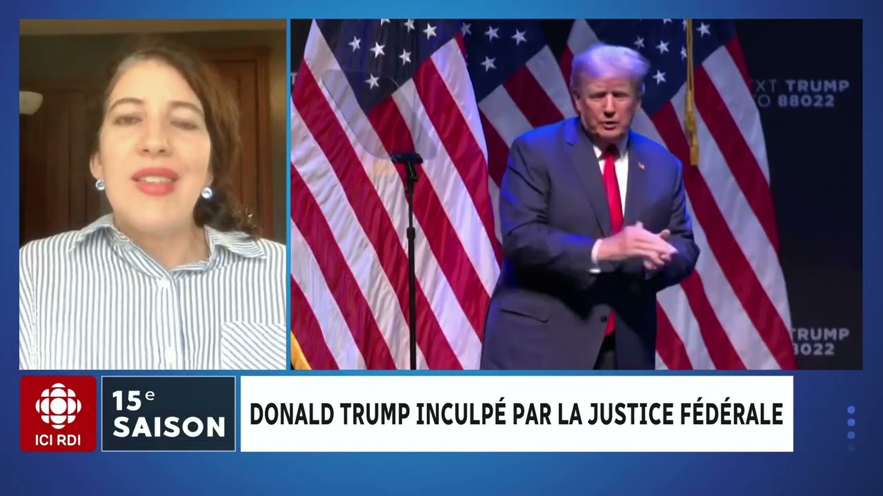 24•60 | Donald Trump inculpé par la justice fédérale