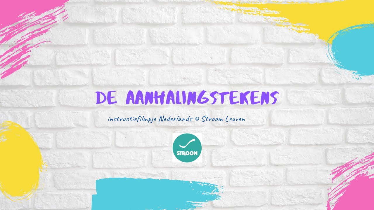 De aanhalingstekens