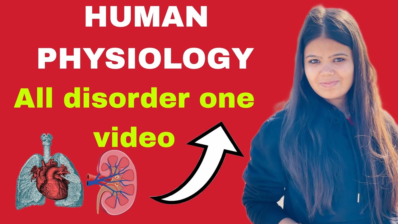 Human physiology Biology ncert all disorder one video #educator # ...