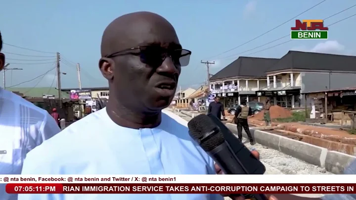 GOVERNOR OKPEBHOLO INSPECTS OGHEGHE, OLD SAPELE ROAD PROJECTS