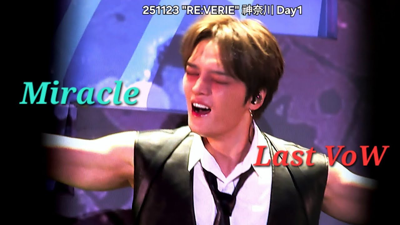 [4K] 251123 神奈川 Day1 | 01. MIRACLE &LAST VOW  | KIMJAEJOONG  ジェジュン 김재중