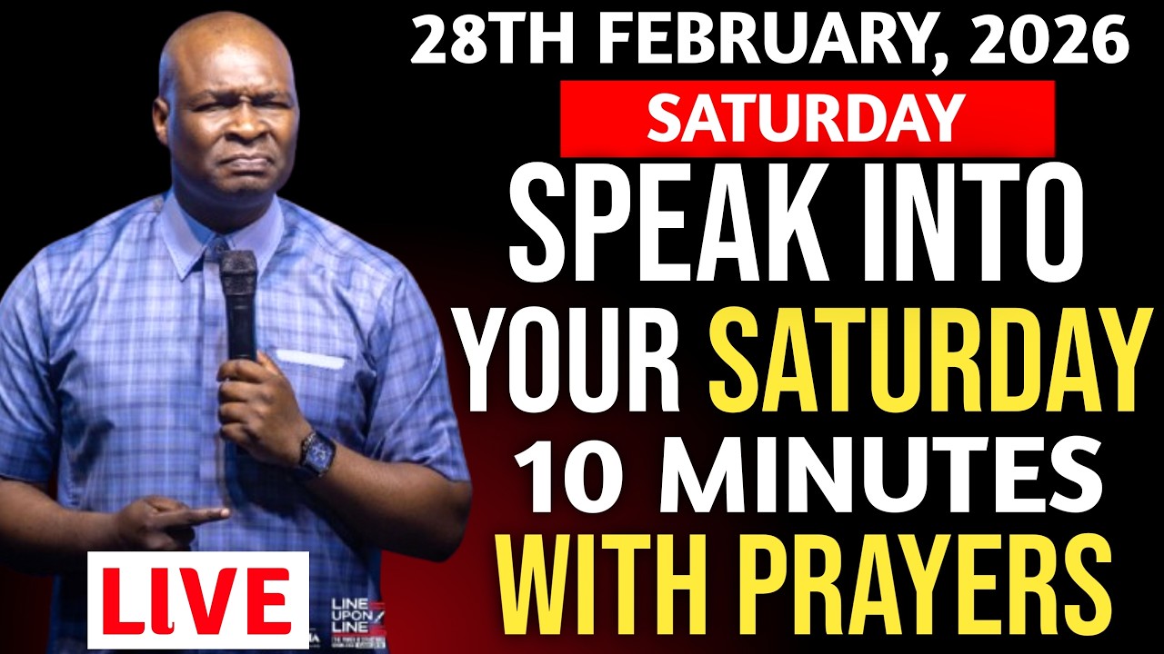 Saturday 28th February,2026]Speak Into Early Morning Prayer | Spiritual Prayer-Apostle Joshua Selman