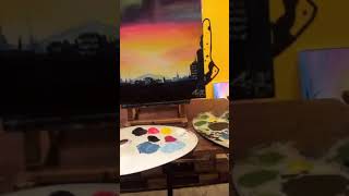 First time Painting YouTube