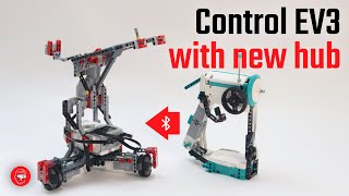 Remote control LEGO MINDSTORMS EV3 with a Robot Inventor transmitter