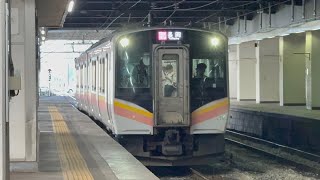 2026/6/30 E129系A13編成が長岡駅2番線に入線