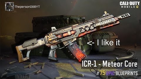 Dropping a nuke with the icr-meteor core in cod mobile