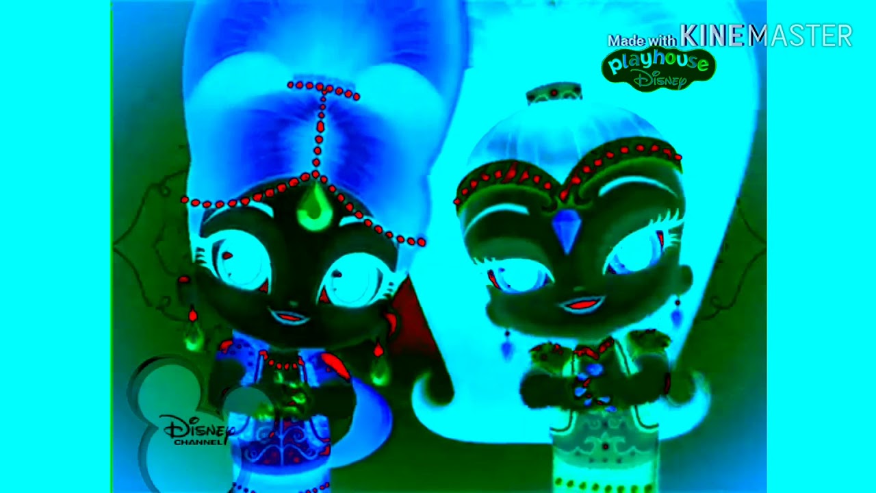 Shimmer and Shine Intro Season 1 (Dutch) in Blue and Green G Major 7.12