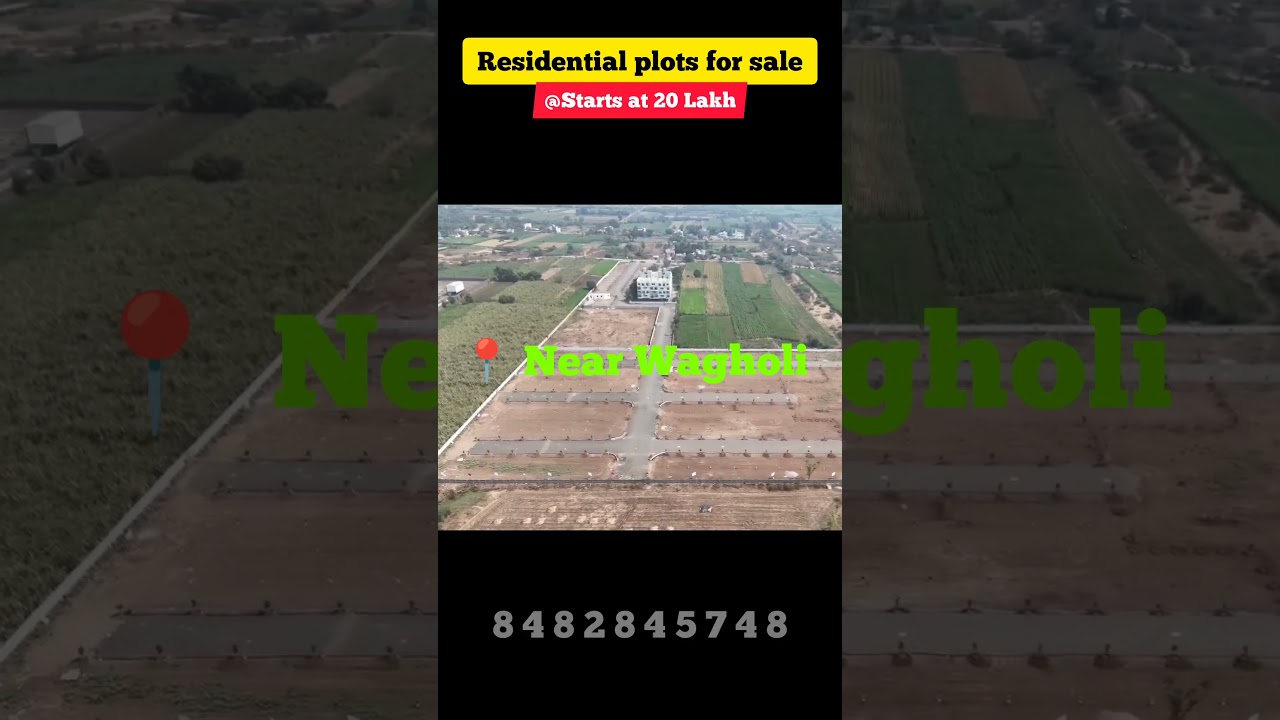 Residential NA Plots Near Wagholi Pune | Collector Sanctioned | Investment Opportunity  