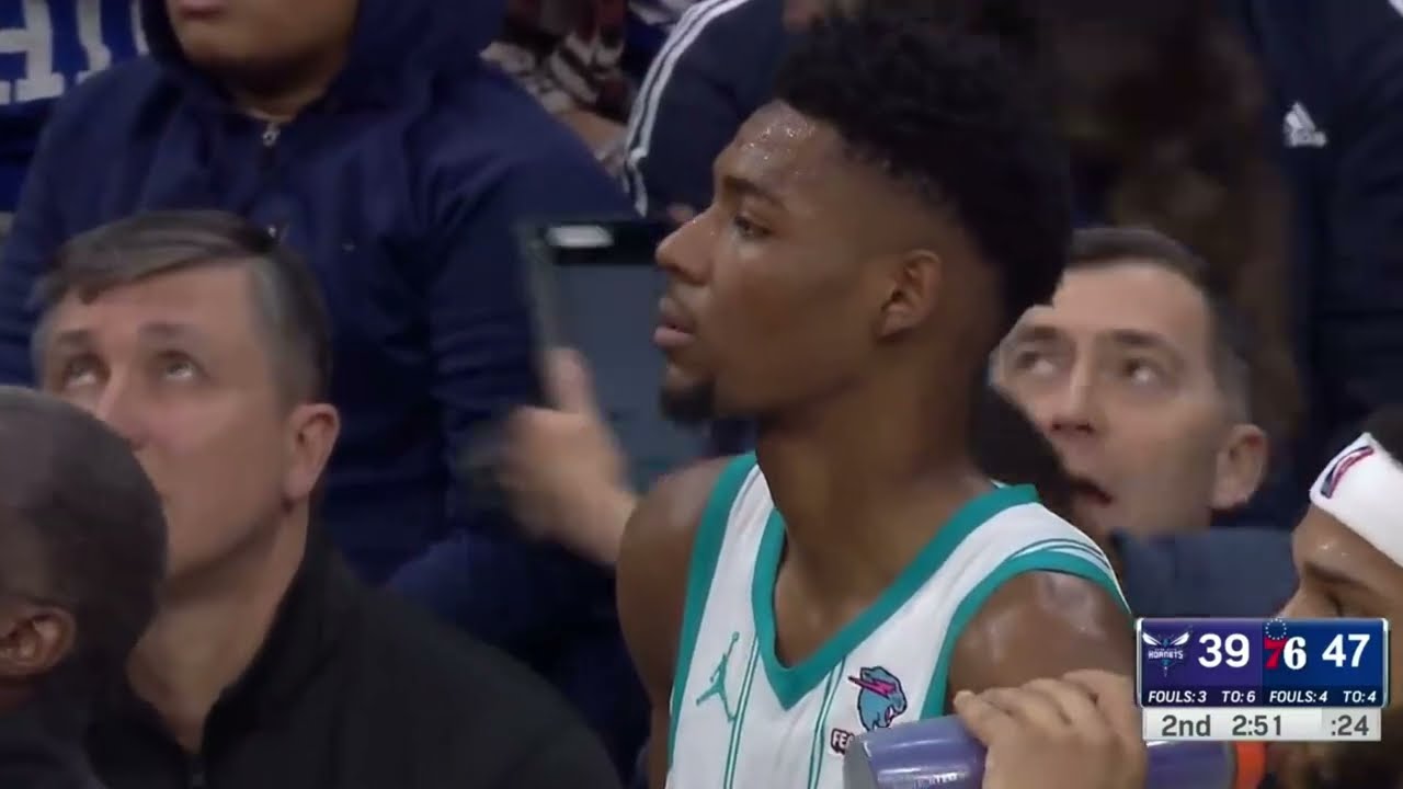 Brandon Miller EJECTED for CONTROVERSIAL Flagrant Foul 2 VS. Philadelphia.