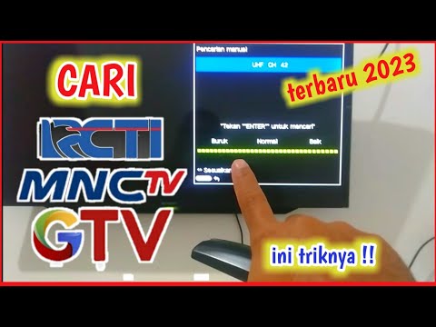 CARA MENCARI SIARAN MNC GROUP RCTI MNCTV GTV DAN INEWS TV DI TV DIGITAL 2023