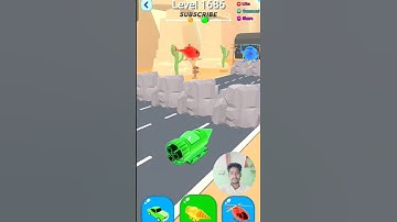 Shape-shifting Funny Race Gameplay Level-1686 New Hyper Casual Games #shorts #gameplay#shapeshifting