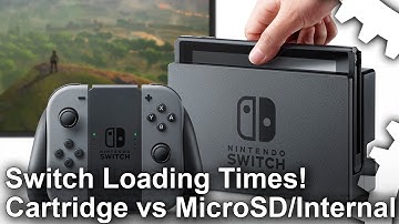 Switch Loading Times! Cartridges vs Micro SD vs Internal Storage!