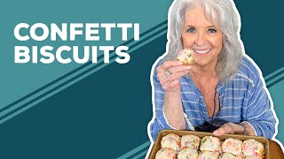 Love & Best Dishes: Confetti Biscuits Recipe | Sweet Dessert Biscuits with Sprinkles