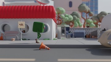 "Reshape" – short animated film made in Blender by Marfa Razmakhova