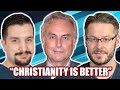 Richard dawkins says christianity is better than islam me.i loses it
