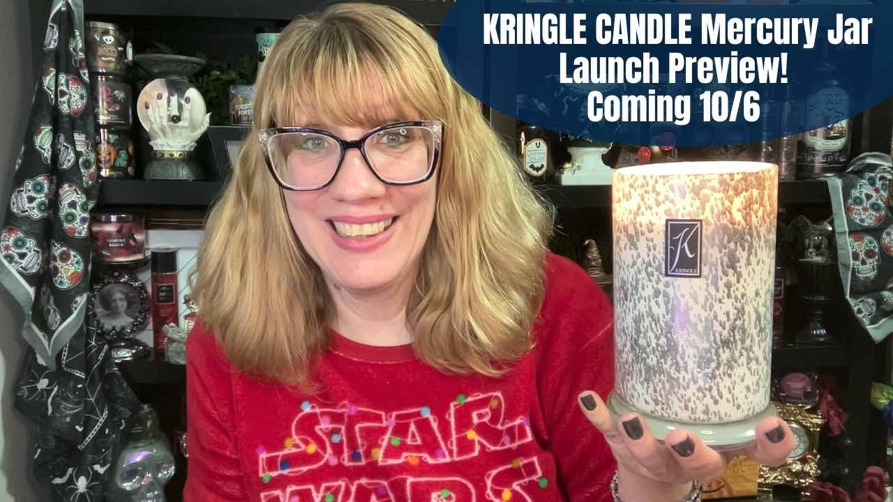 KRINGLE CANDLE Mercury Jar Launch Preview! Coming 10/6 YouTube