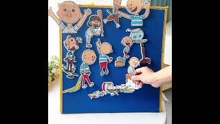 No, David! Felt Board Story Set | Fun Storytime Activity for Classroom & Home Learning #storytime