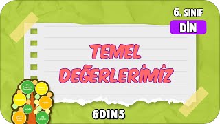 Temel Değerlerimiz 🤲🏻 tonguçCUP 4.Sezon - 6DIN5 #2024