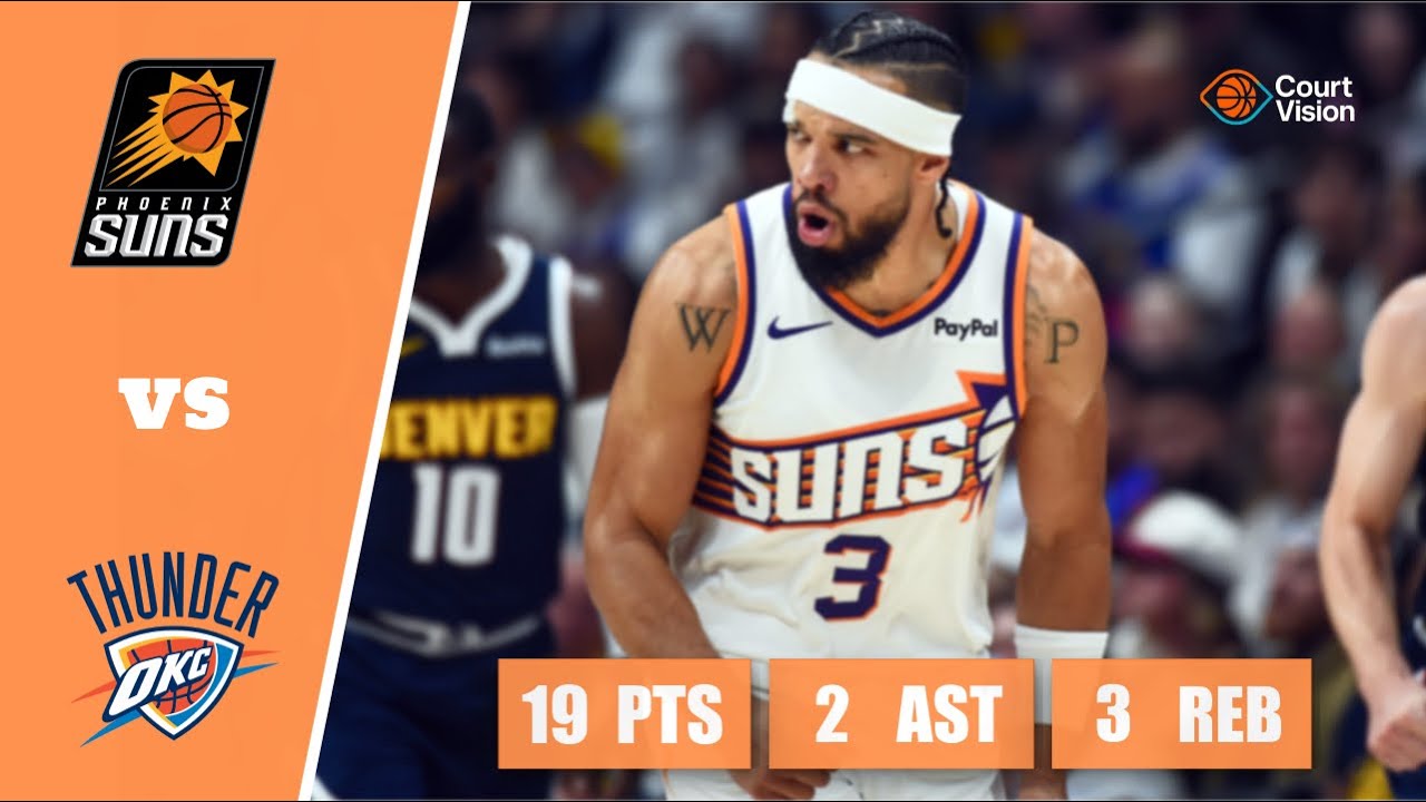 Dillon Brooks - 19 Points, 2 Assists, 3 Rebounds vs Thunder - 2025-26 Regular Season