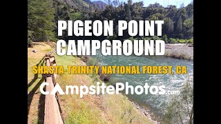 Pigeon Point Campground - Shasta Trinity National Forest, CA