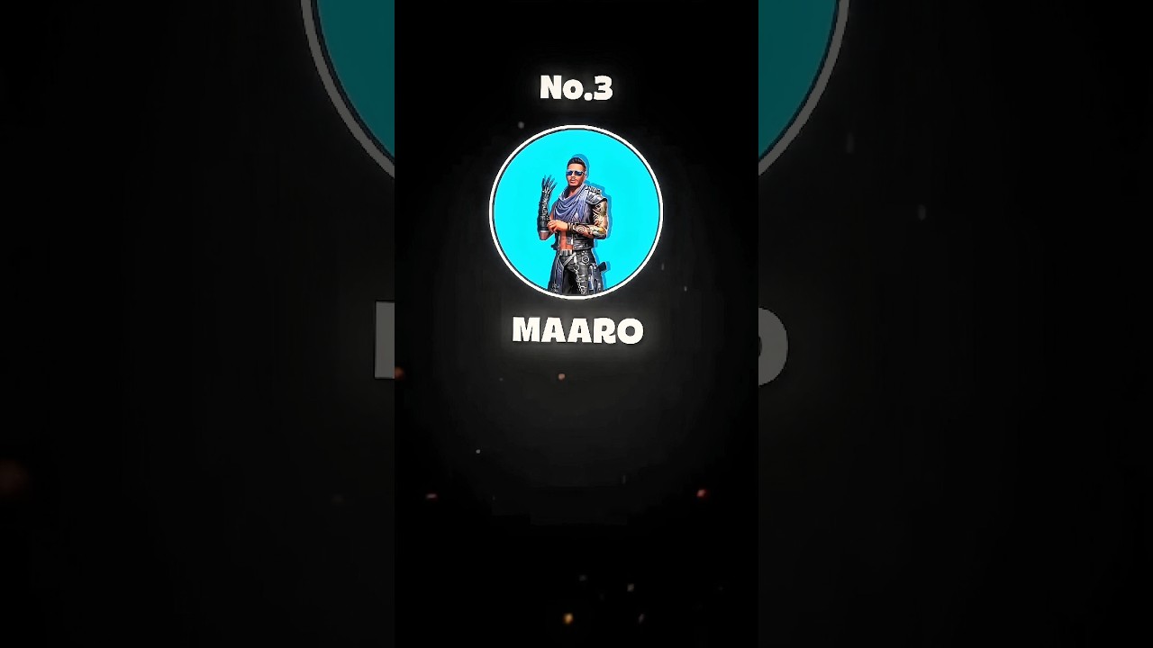 best sniper character combination 🔥 🤩 