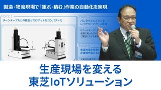 生産現場を変える東芝IoTソリューション　IIFES2019出展社セミナー