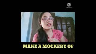 Phrase Make A Mockery Oflearn With Pinki Tiwari