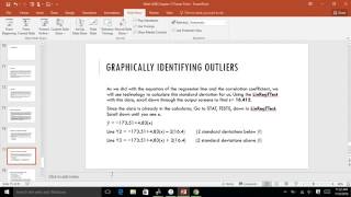 Predictions and Outliers