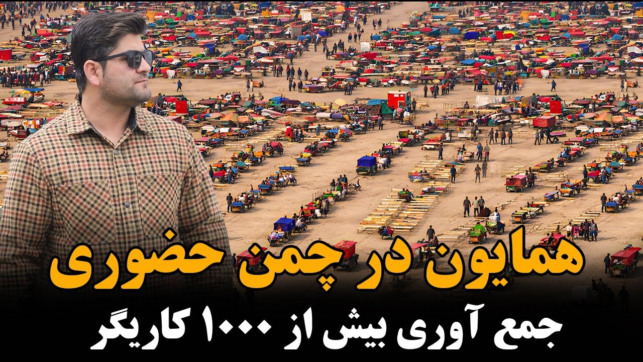 جمع آوری دست فروشان و کراچی داران کابل 