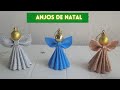 Anjo de Natal Fácil e Rápido. DIY Natal com E.V.A🎅