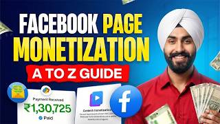 Facebook Monetization - How to Make Money on Facebook (A to Z Guide)