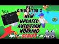 Pet Simulator X Script GUI | Auto Farm | New Updated Script