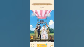 Brain Puzzle 2: Logic Twist - Level 26 - Romantic Balloon - Help the hot air balloon ascend…