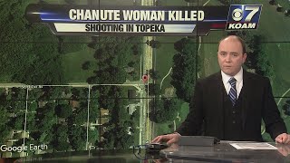 A Chanute woman is dead after a shooting in Topeka