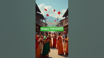 Happy मकरसंक्रांति 2K26। #makarsankranti #newyear2026 #ai #shorts