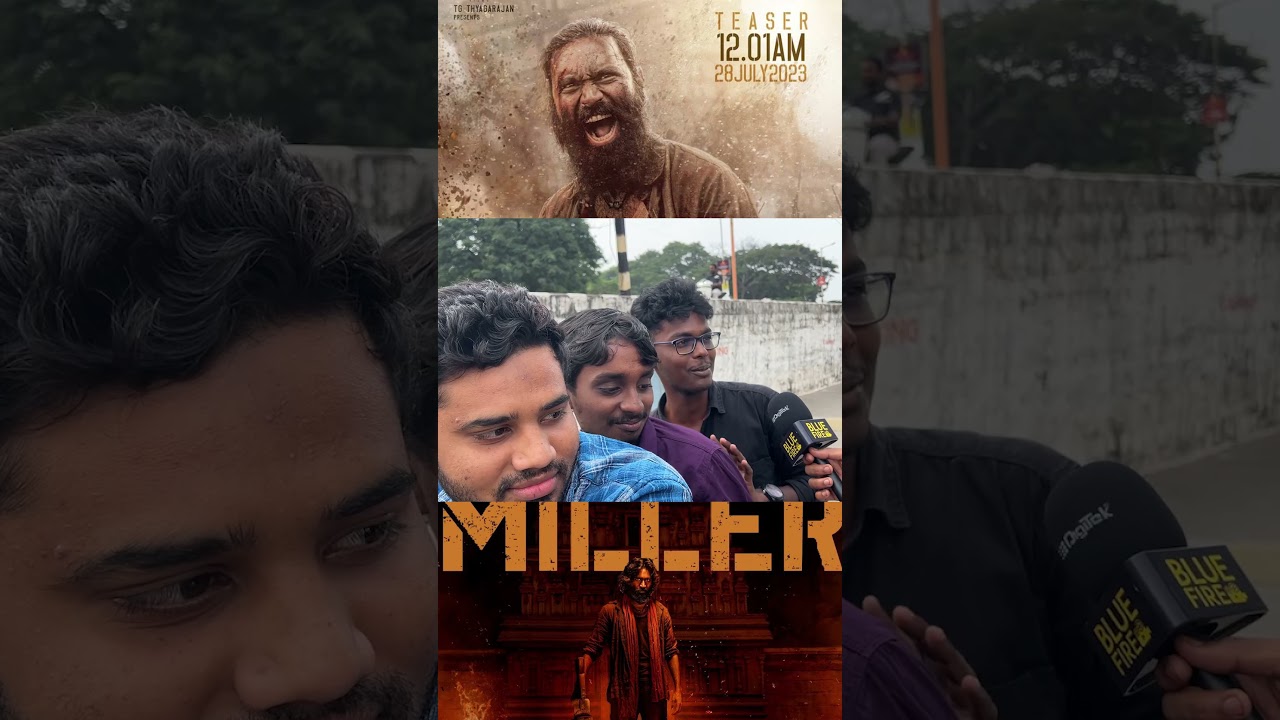 🔴 Captain Miller Public Review | Captain Miller Review | Dhanush 