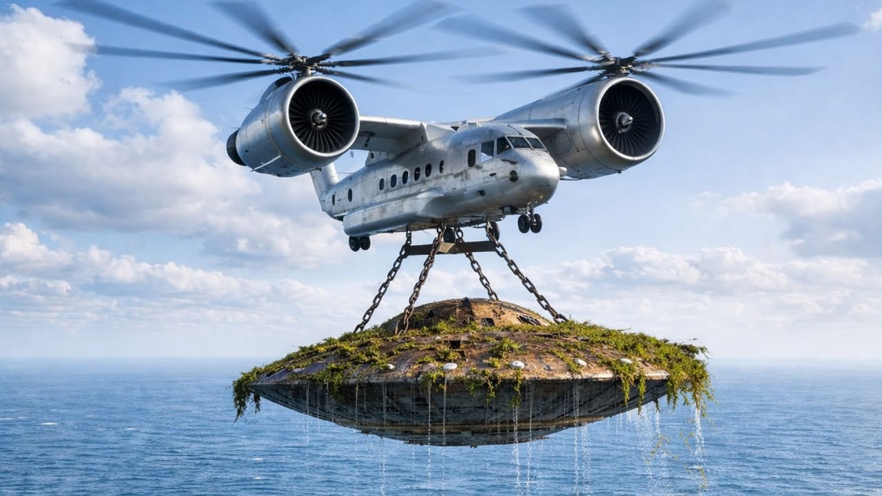 Restoring a Rusted UFO Into a High-Tech Future Flying Saucer — Unreal Transformation!”