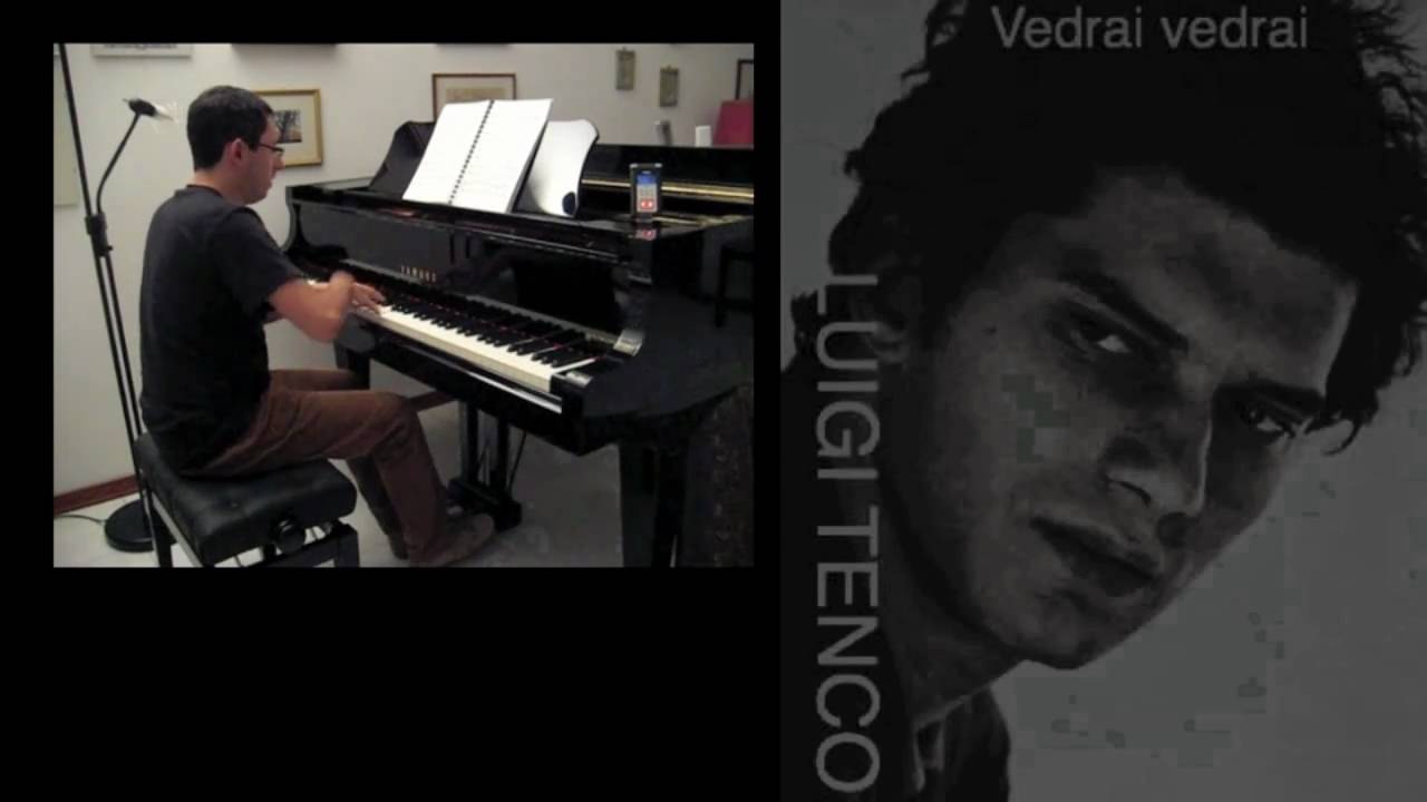 Luigi Tenco - Vedrai vedrai (concert piano transcription by Luca Moscardi)