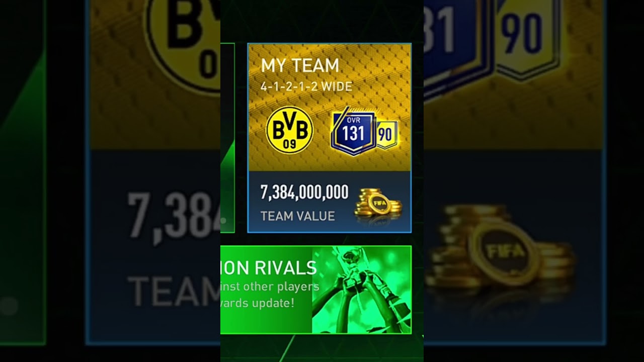 My fifa mobile team🫠 