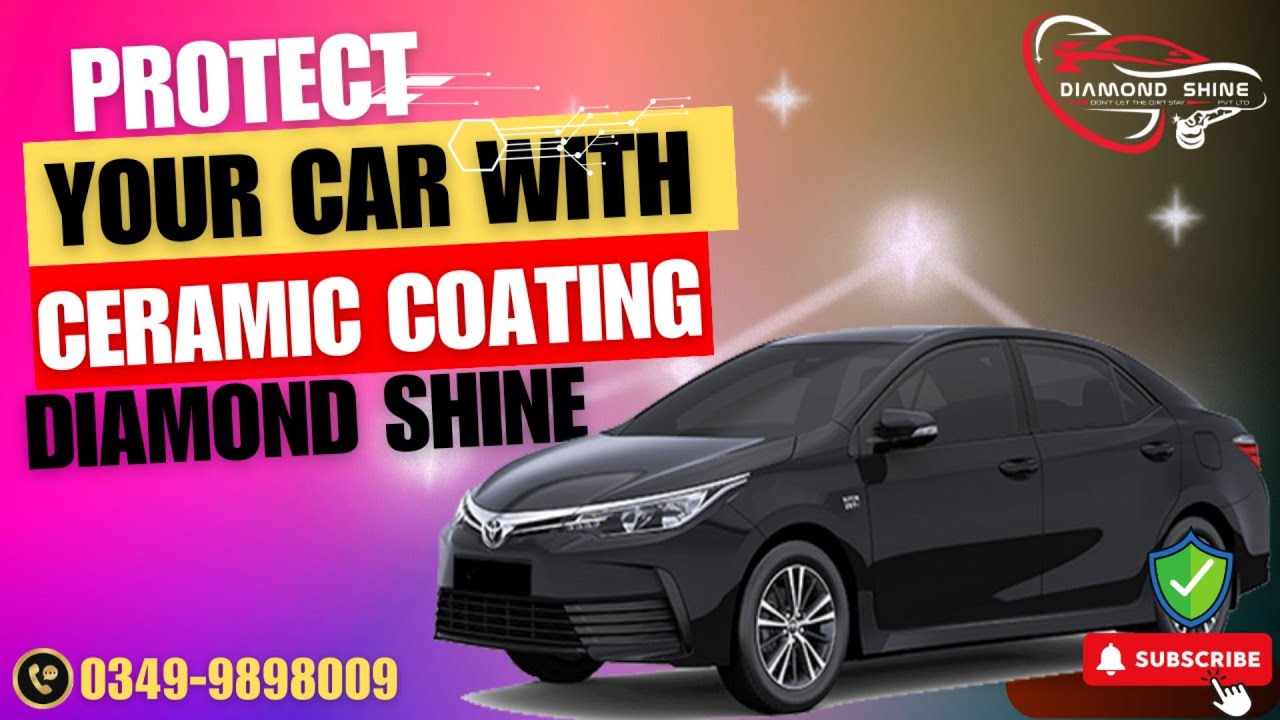 ceramic coating Self cleaning Paint protection Deep Shine Protection against acid anti scratches