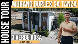 3 VERDE ROSA MALAPIT SA LAHAT! BUDGET FRIENDLY DUPLEX SA TANZA CAVITE NA RENT TO OWN