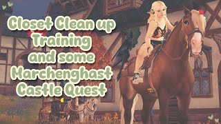Star Stable - Closet Clean up, Training, and Marchenghast Castle quest (just gameplay)