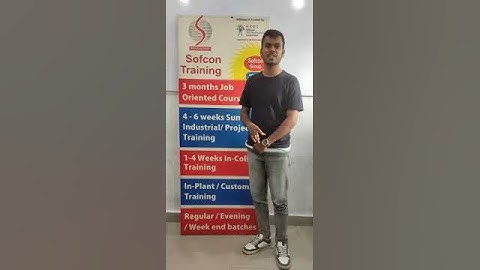 Get Job in 90 Days | PLC SCADA Course in Pune With Job | Akash Trained & Placed by Sofcon Pune